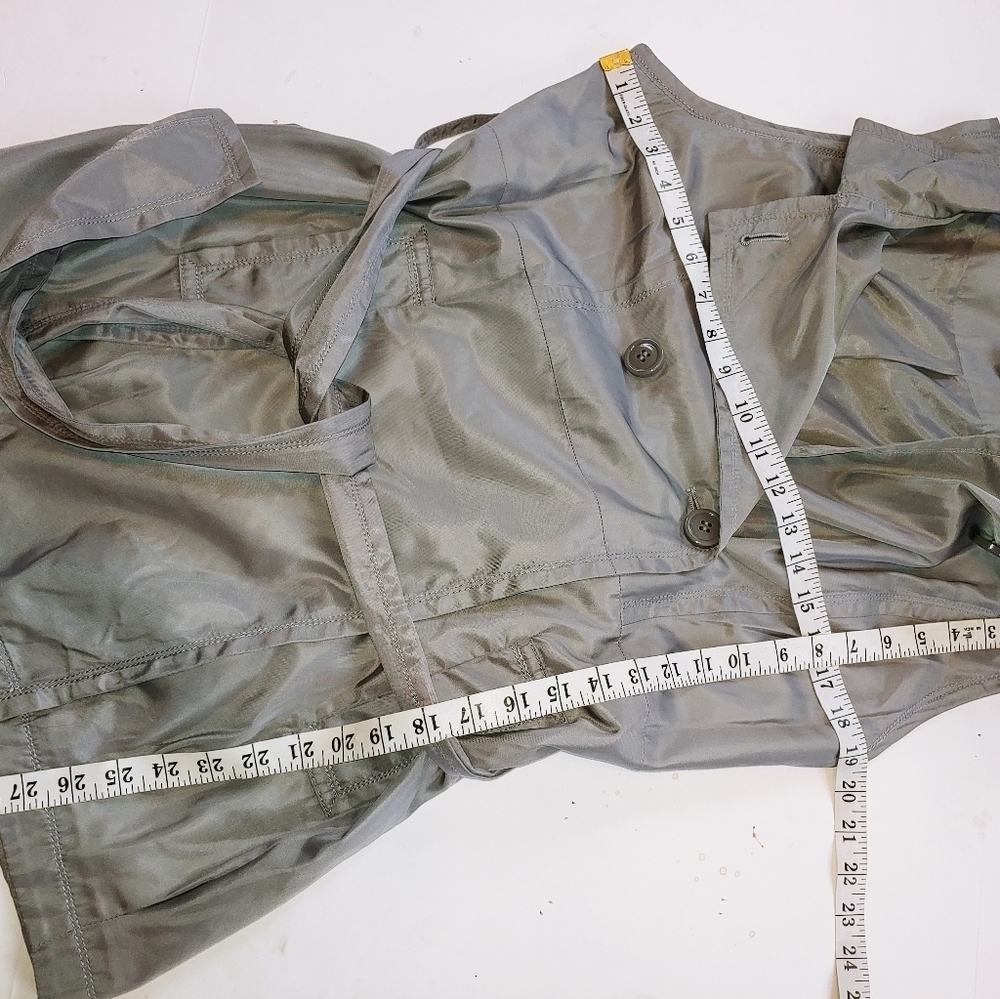 Vertigo Paris Gray Jacket Double Breasted L - Picture 3 of 5